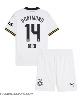 Günstige Borussia Dortmund Maximilian Beier #14 3rd trikot Kinder 2024-25 Kurzarm (+ Kurze Hosen)
